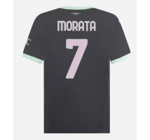 AC Milan Alvaro Morata #7 Koszulka Trzecia 2024-25 Krótki Rękaw