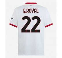 AC Milan Emerson Royal #22 Koszulka Wyjazdowa 2024-25 Krótki Rękaw