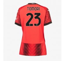 AC Milan Fikayo Tomori #23 Koszulka Podstawowa damskie 2023-24 Krótki Rękaw