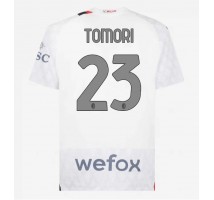 AC Milan Fikayo Tomori #23 Koszulka Wyjazdowa 2023-24 Krótki Rękaw