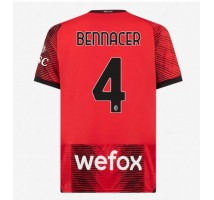 AC Milan Ismael Bennacer #4 Koszulka Podstawowa 2023-24 Krótki Rękaw