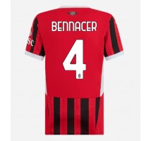 AC Milan Ismael Bennacer #4 Koszulka Podstawowa damskie 2024-25 Krótki Rękaw