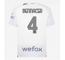 AC Milan Ismael Bennacer #4 Koszulka Wyjazdowa 2023-24 Krótki Rękaw