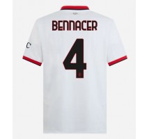 AC Milan Ismael Bennacer #4 Koszulka Wyjazdowa 2024-25 Krótki Rękaw