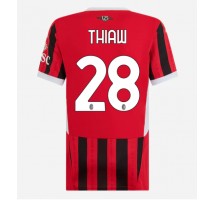 AC Milan Malick Thiaw #28 Koszulka Podstawowa damskie 2024-25 Krótki Rękaw