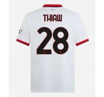 AC Milan Malick Thiaw #28 Koszulka Wyjazdowa 2024-25 Krótki Rękaw