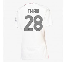 AC Milan Malick Thiaw #28 Koszulka Wyjazdowa damskie 2023-24 Krótki Rękaw
