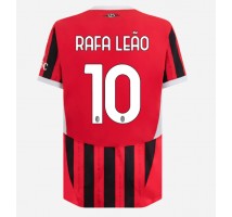 AC Milan Rafael Leao #10 Koszulka Podstawowa 2024-25 Krótki Rękaw
