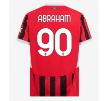 AC Milan Tammy Abraham #90 Koszulka Podstawowa 2024-25 Krótki Rękaw