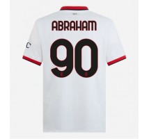 AC Milan Tammy Abraham #90 Koszulka Wyjazdowa 2024-25 Krótki Rękaw