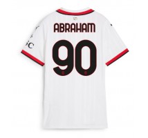 AC Milan Tammy Abraham #90 Koszulka Wyjazdowa damskie 2024-25 Krótki Rękaw