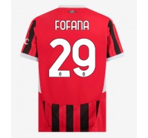 AC Milan Youssouf Fofana #29 Koszulka Podstawowa 2024-25 Krótki Rękaw