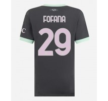 AC Milan Youssouf Fofana #29 Koszulka Trzecia damskie 2024-25 Krótki Rękaw