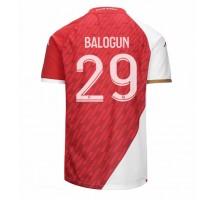 AS Monaco Folarin Balogun #29 Koszulka Podstawowa 2023-24 Krótki Rękaw