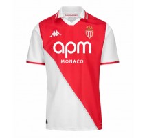 AS Monaco Koszulka Podstawowa 2024-25 Krótki Rękaw