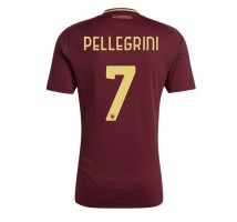 AS Roma Lorenzo Pellegrini #7 Koszulka Podstawowa 2024-25 Krótki Rękaw