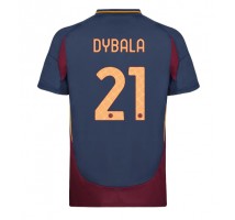 AS Roma Paulo Dybala #21 Koszulka Trzecia 2024-25 Krótki Rękaw