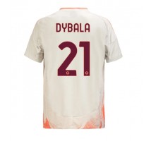 AS Roma Paulo Dybala #21 Koszulka Wyjazdowa 2024-25 Krótki Rękaw