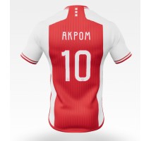 Ajax Chuba Akpom #10 Koszulka Podstawowa 2023-24 Krótki Rękaw