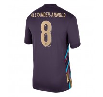 Anglia Alexander-Arnold #8 Koszulka Wyjazdowa ME 2024 Krótki Rękaw