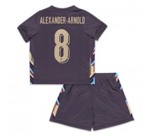 Anglia Alexander-Arnold #8 Koszulka Wyjazdowa dzieci ME 2024 Krótki Rękaw (+ krótkie spodenki)