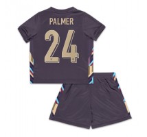 Anglia Cole Palmer #24 Koszulka Wyjazdowa dzieci ME 2024 Krótki Rękaw (+ krótkie spodenki)