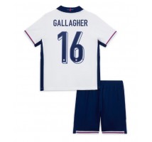 Anglia Conor Gallagher #16 Koszulka Podstawowa dzieci ME 2024 Krótki Rękaw (+ krótkie spodenki)