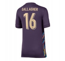Anglia Conor Gallagher #16 Koszulka Wyjazdowa damskie ME 2024 Krótki Rękaw