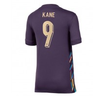 Anglia Harry Kane #9 Koszulka Wyjazdowa damskie ME 2024 Krótki Rękaw