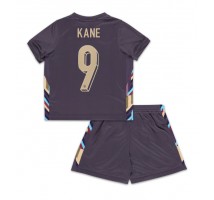 Anglia Harry Kane #9 Koszulka Wyjazdowa dzieci ME 2024 Krótki Rękaw (+ krótkie spodenki)