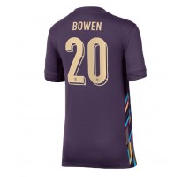 Anglia Jarrod Bowen #20 Koszulka Wyjazdowa damskie ME 2024 Krótki Rękaw