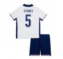 Anglia John Stones #5 Koszulka Podstawowa dzieci ME 2024 Krótki Rękaw (+ krótkie spodenki)