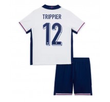 Anglia Kieran Trippier #12 Koszulka Podstawowa dzieci ME 2024 Krótki Rękaw (+ krótkie spodenki)