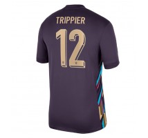 Anglia Kieran Trippier #12 Koszulka Wyjazdowa ME 2024 Krótki Rękaw
