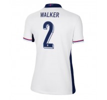 Anglia Kyle Walker #2 Koszulka Podstawowa damskie ME 2024 Krótki Rękaw