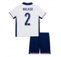 Anglia Kyle Walker #2 Koszulka Podstawowa dzieci ME 2024 Krótki Rękaw (+ krótkie spodenki)