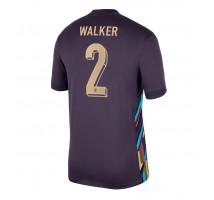 Anglia Kyle Walker #2 Koszulka Wyjazdowa ME 2024 Krótki Rękaw