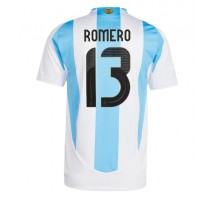 Argentyna Cristian Romero #13 Koszulka Podstawowa Copa America 2024 Krótki Rękaw