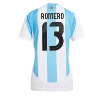 Argentyna Cristian Romero #13 Koszulka Podstawowa damskie Copa America 2024 Krótki Rękaw