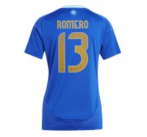 Argentyna Cristian Romero #13 Koszulka Wyjazdowa damskie Copa America 2024 Krótki Rękaw