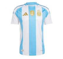 Argentyna Koszulka Podstawowa Copa America 2024 Krótki Rękaw