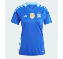 Argentyna Koszulka Wyjazdowa damskie Copa America 2024 Krótki Rękaw