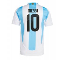 Argentyna Lionel Messi #10 Koszulka Podstawowa Copa America 2024 Krótki Rękaw