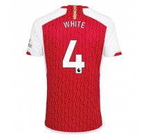 Arsenal Ben White #4 Koszulka Podstawowa 2023-24 Krótki Rękaw