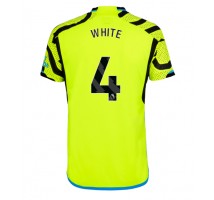 Arsenal Ben White #4 Koszulka Wyjazdowa 2023-24 Krótki Rękaw