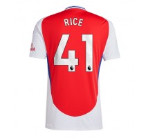 Arsenal Declan Rice #41 Koszulka Podstawowa 2024-25 Krótki Rękaw