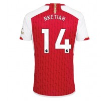 Arsenal Eddie Nketiah #14 Koszulka Podstawowa 2023-24 Krótki Rękaw