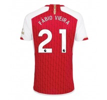 Arsenal Fabio Vieira #21 Koszulka Podstawowa 2023-24 Krótki Rękaw