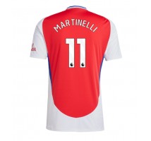 Arsenal Gabriel Martinelli #11 Koszulka Podstawowa 2024-25 Krótki Rękaw