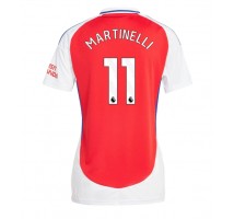 Arsenal Gabriel Martinelli #11 Koszulka Podstawowa damskie 2024-25 Krótki Rękaw